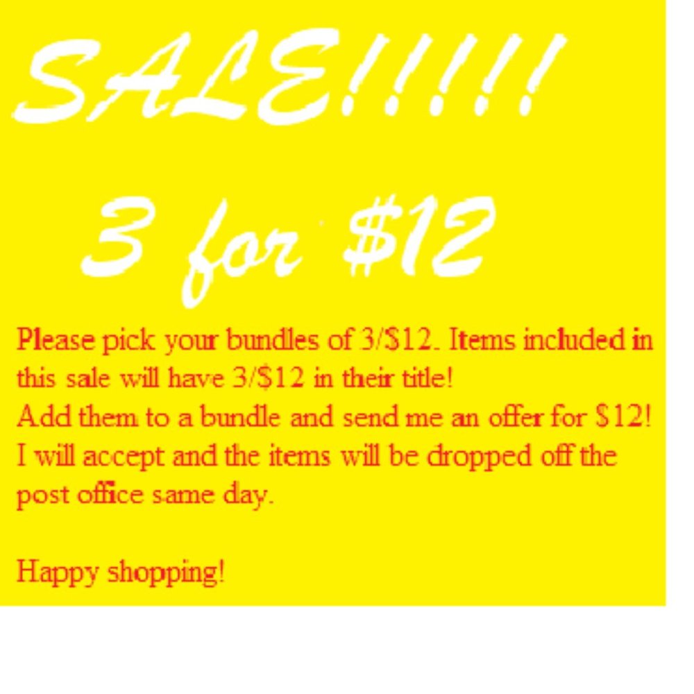 SALE SALE SALE